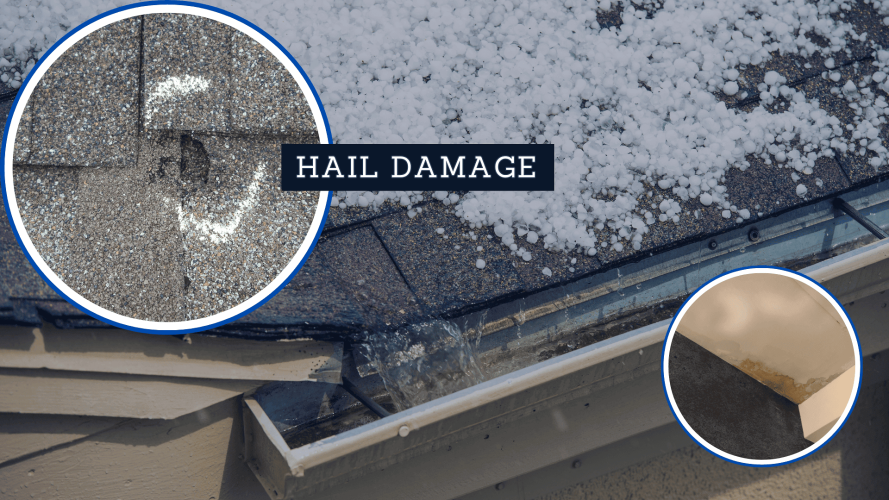 Hail damage Denver hail damage roofing